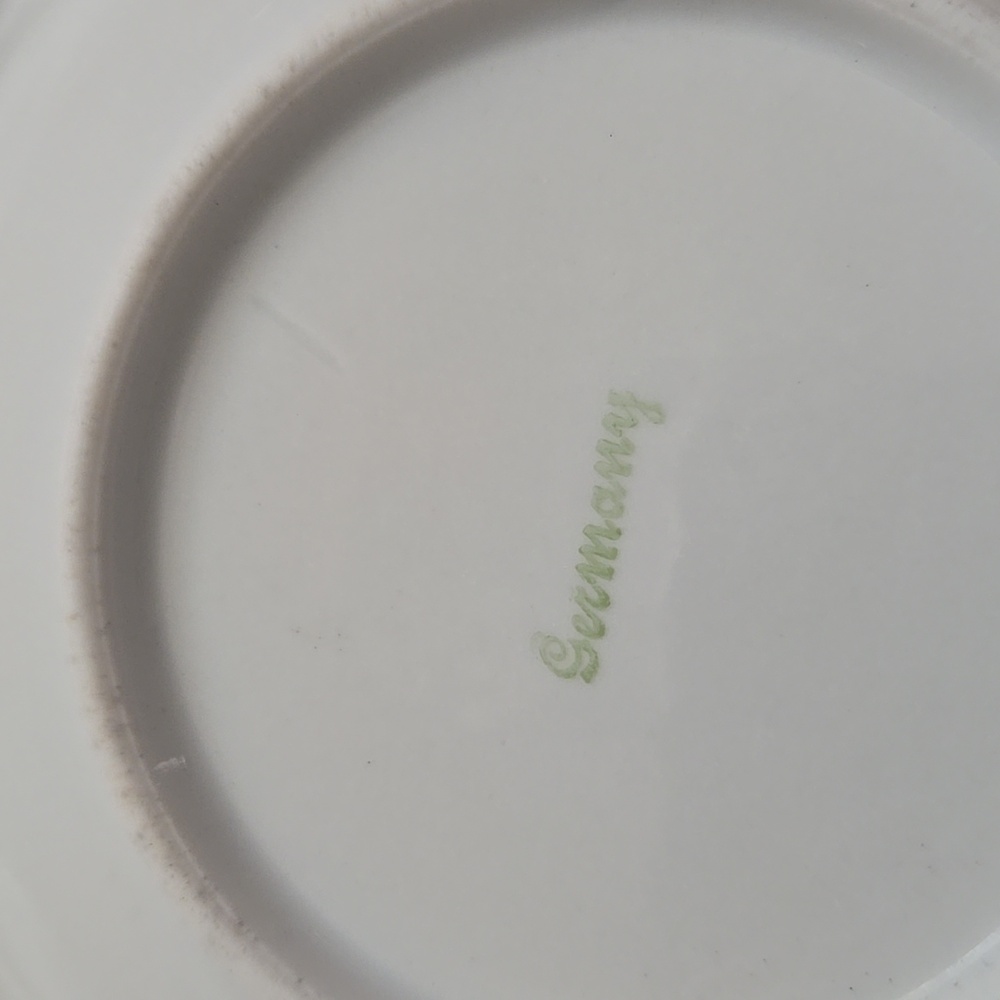 Floral Saucer Set - Picture 10 of 10